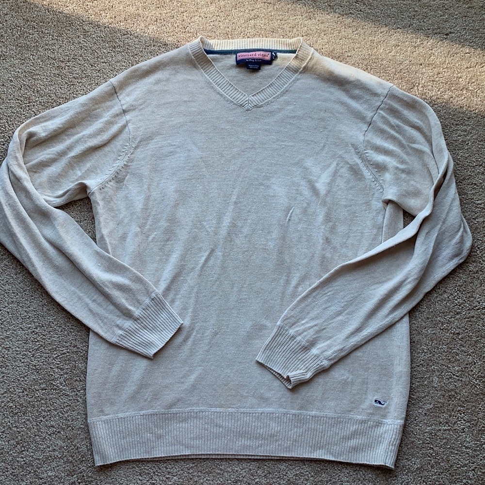 Vineyard vines linen sweater